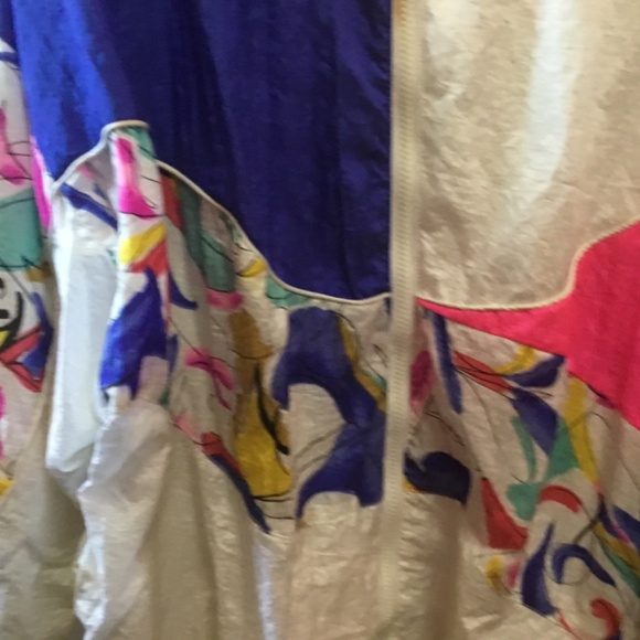 Vintage 90s Windbreaker Set with pants, women’s M-L - Picture 3 of 14